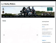 Tablet Screenshot of liharleyriders.com